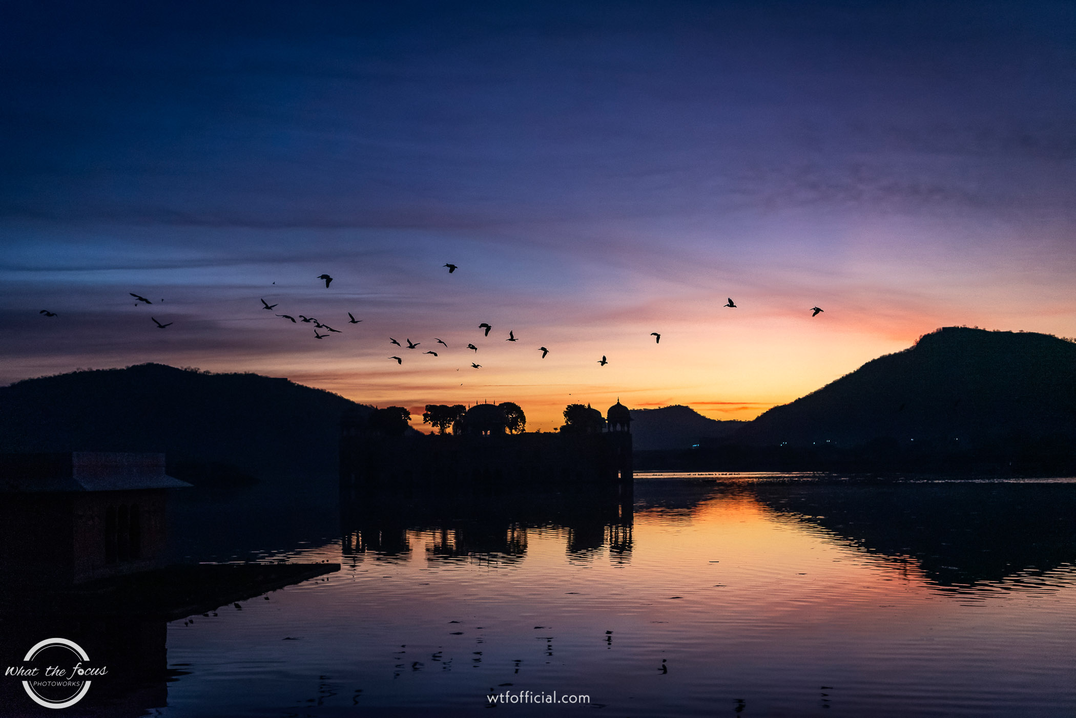 Sunrise at Jal Mahal