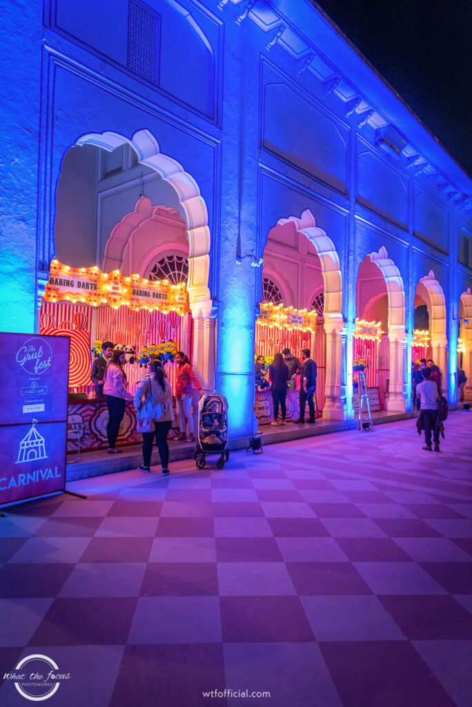 Stalls at The Grub Fest, Jaipur, 2018