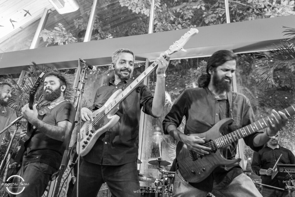 Guitarists of Agam band