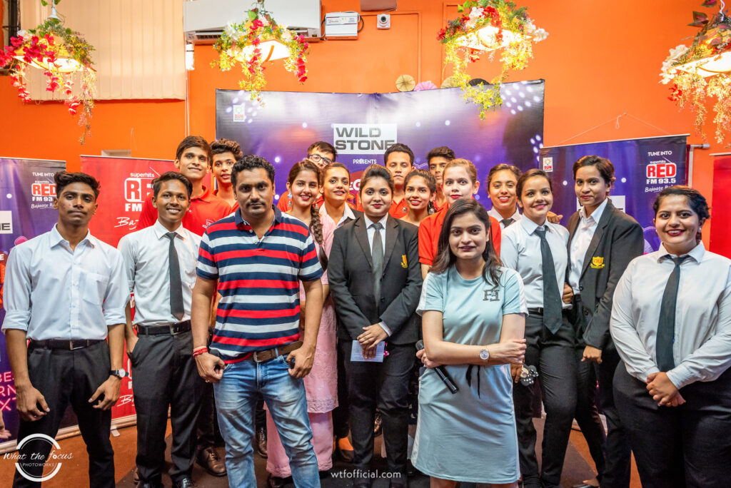 RJ Ravindra and RJ Shivangi at CHA, Jaipur