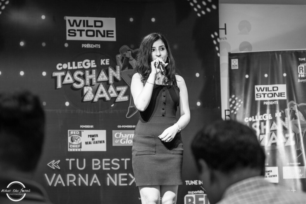 live singing performance