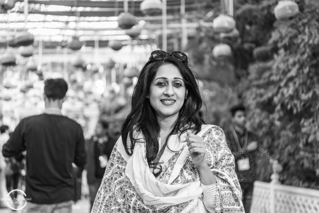 Mrs. Nisha Narayanan at JLF 2019