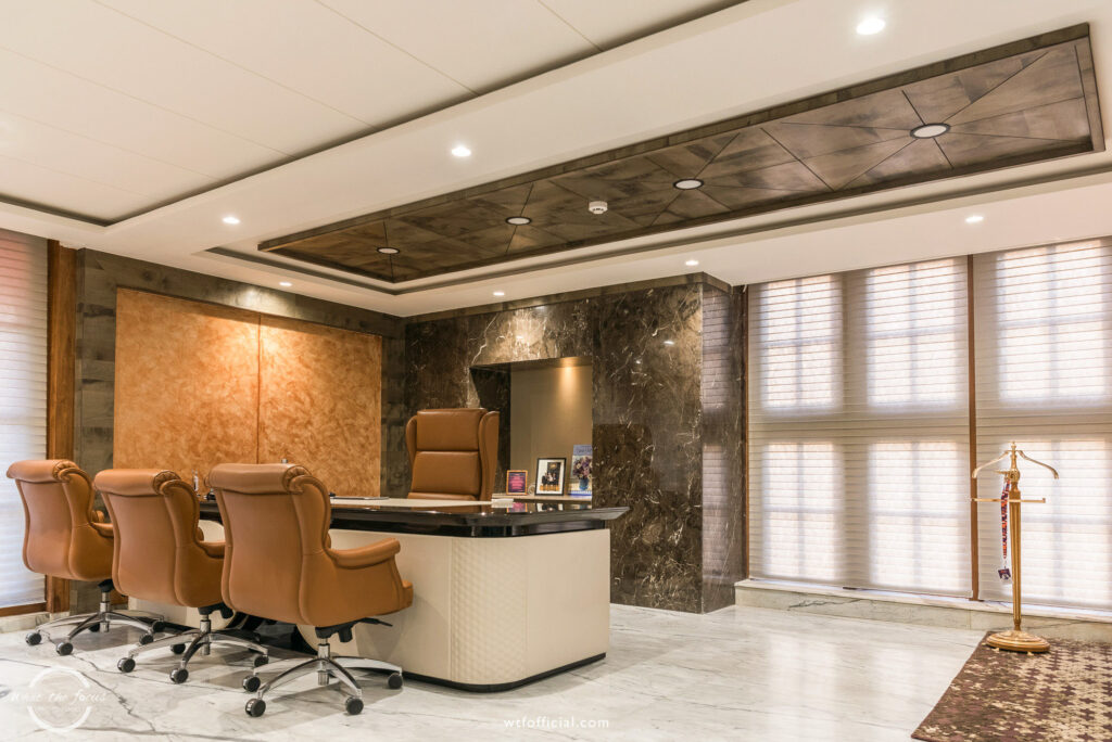 AU Bank Office by Shruti Creations