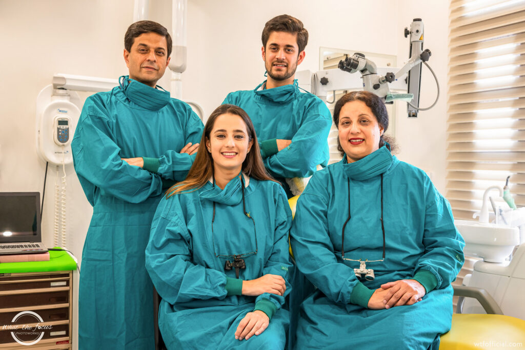 Dr. Rajeev, Dr. Tanvi, Dr. Shamit, Dr. Reena