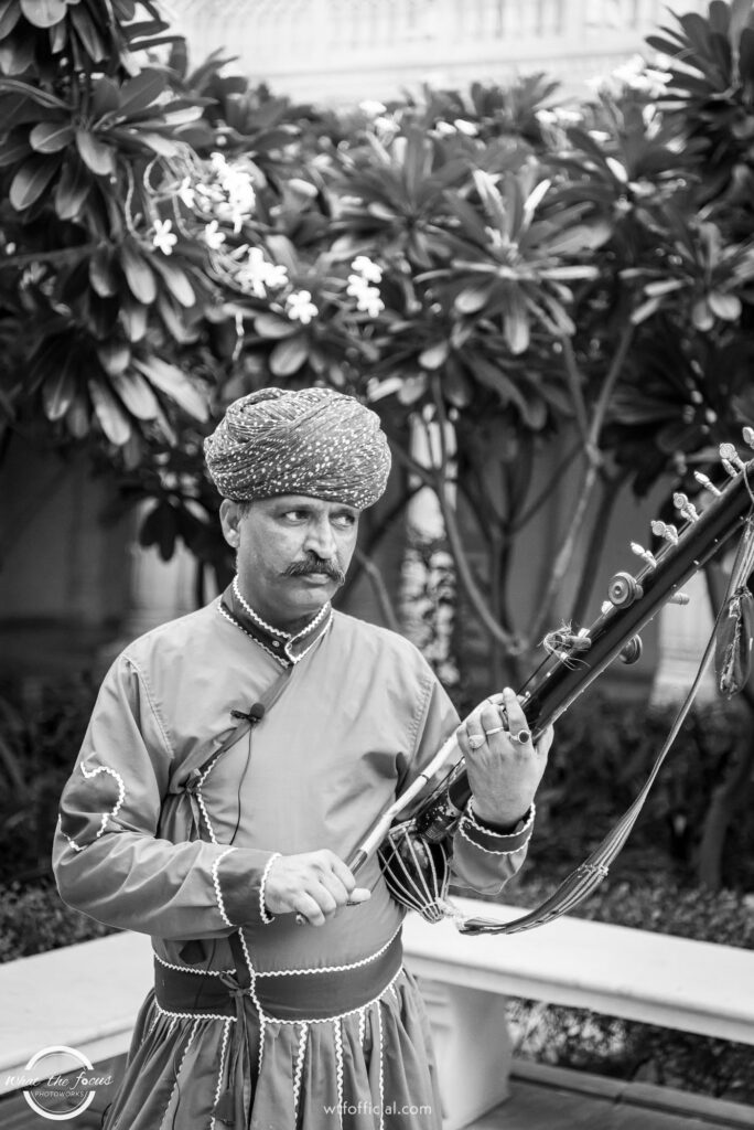 Ravanhattha player at IMS 2019