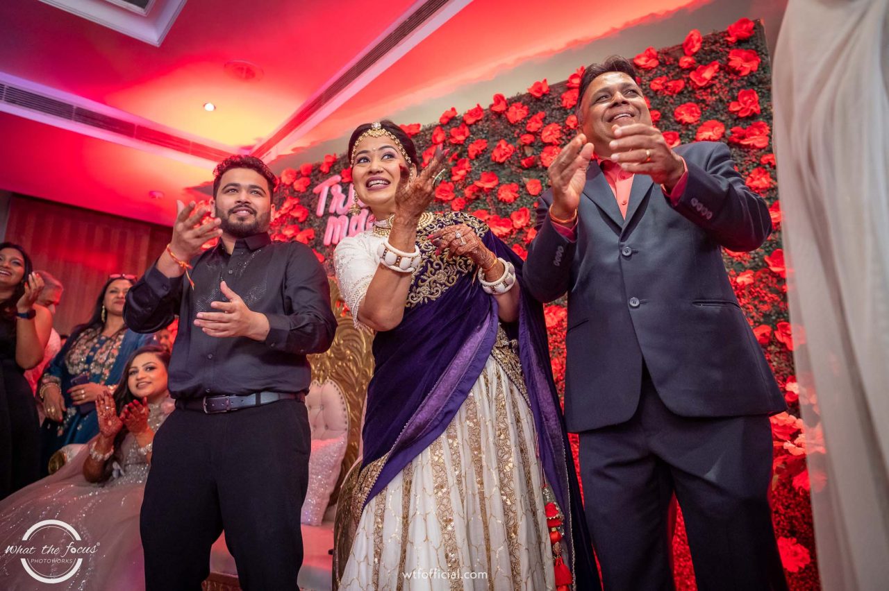 Sangeet ceremony of Anishu and Vivek