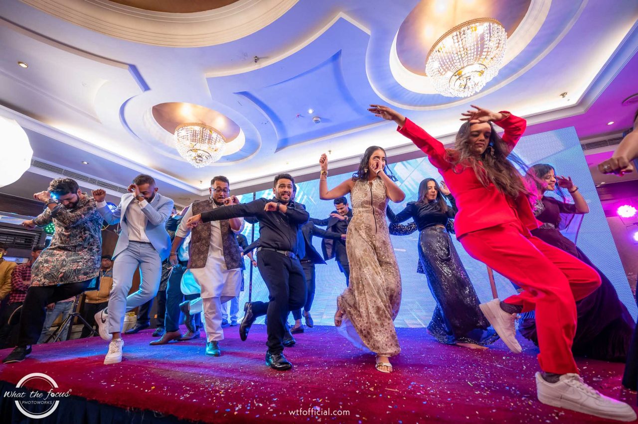 Sangeet ceremony of Anishu and Vivek