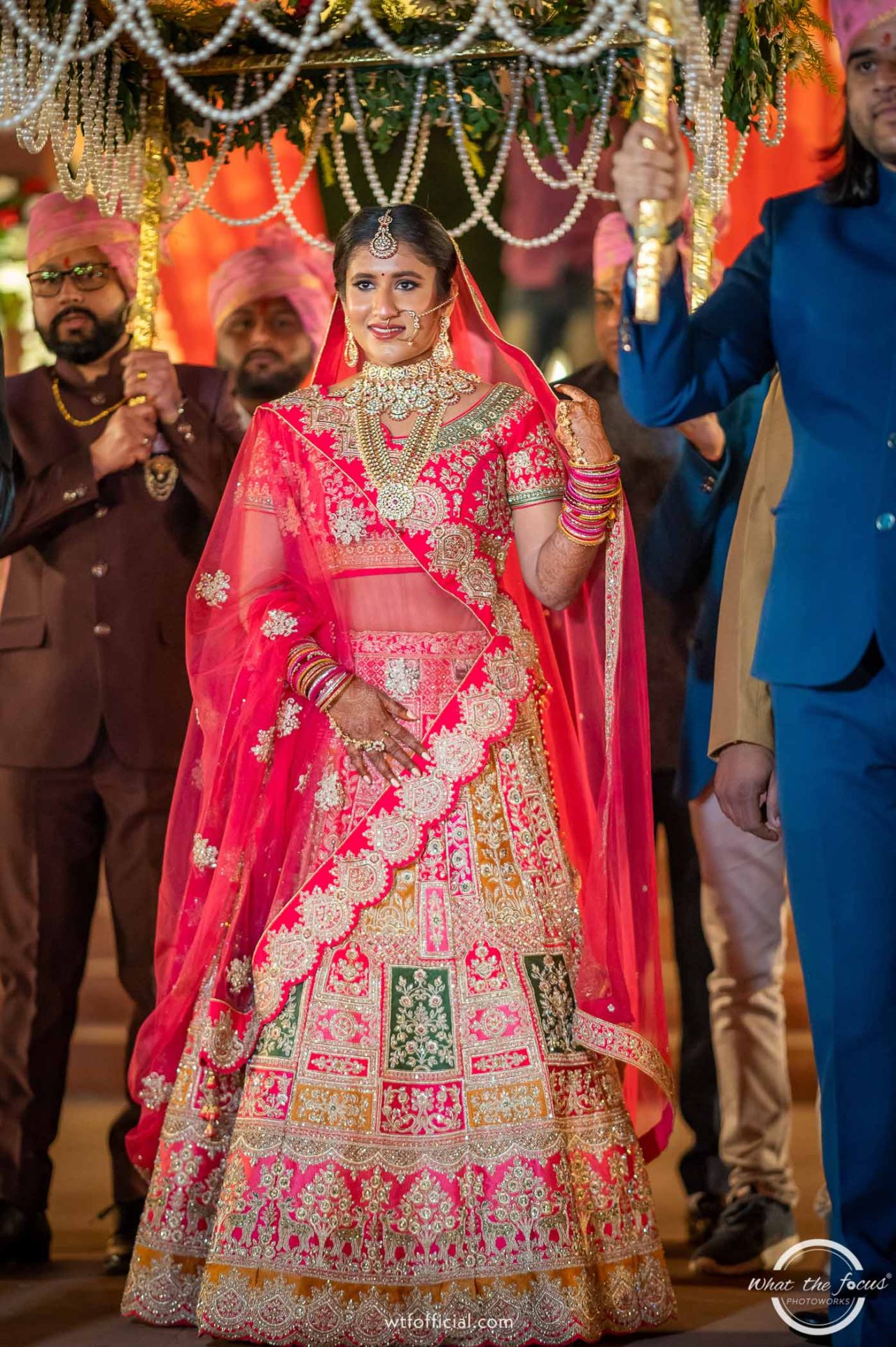 Ankita and Parth's wedding ceremony