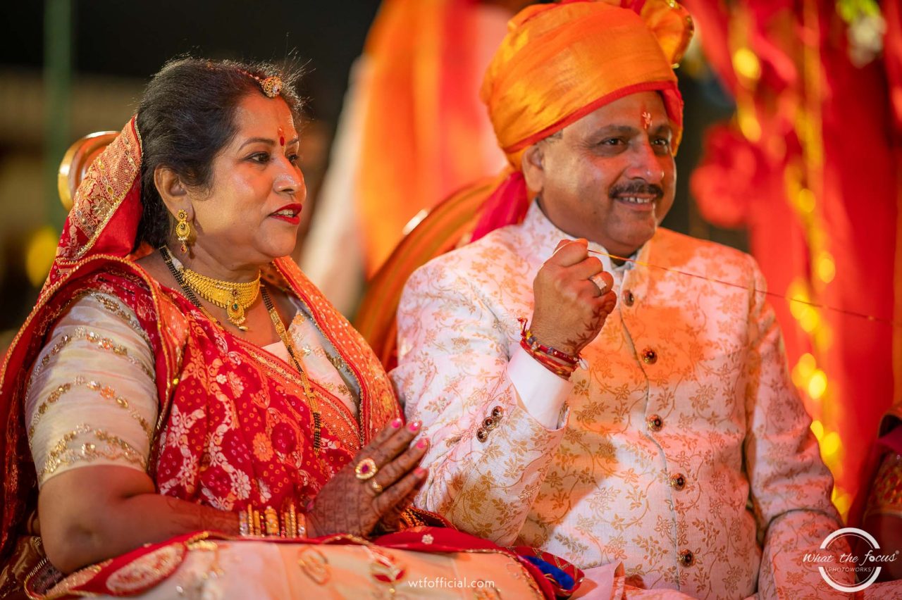 Ankita and Parth's wedding ceremony