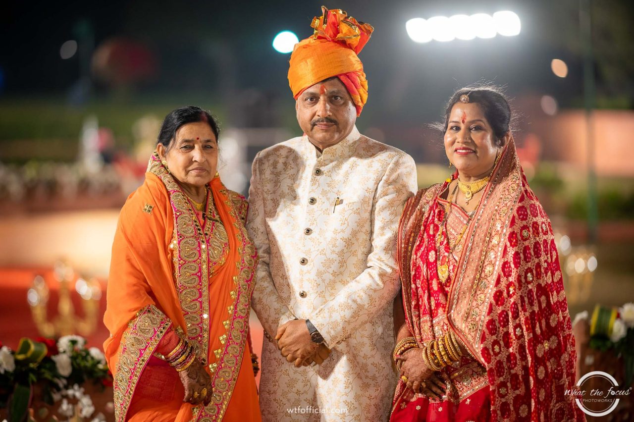 Ankita and Parth's wedding ceremony