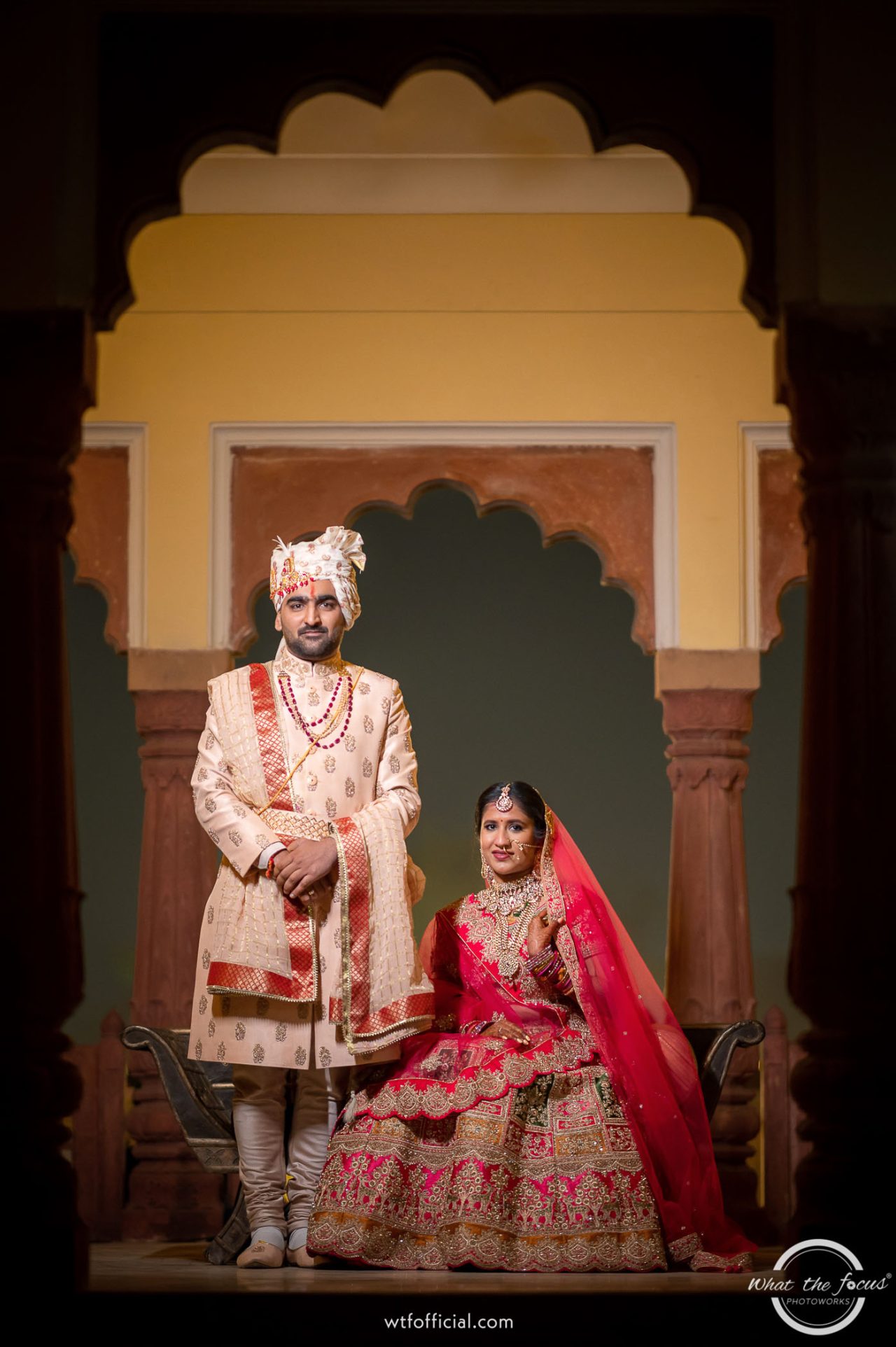 Ankita and Parth's wedding ceremony