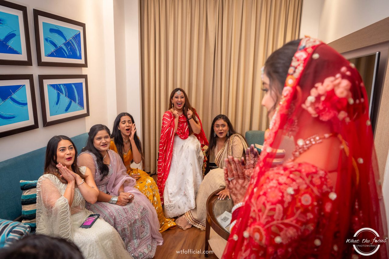Anukriti and Shivam's wedding day