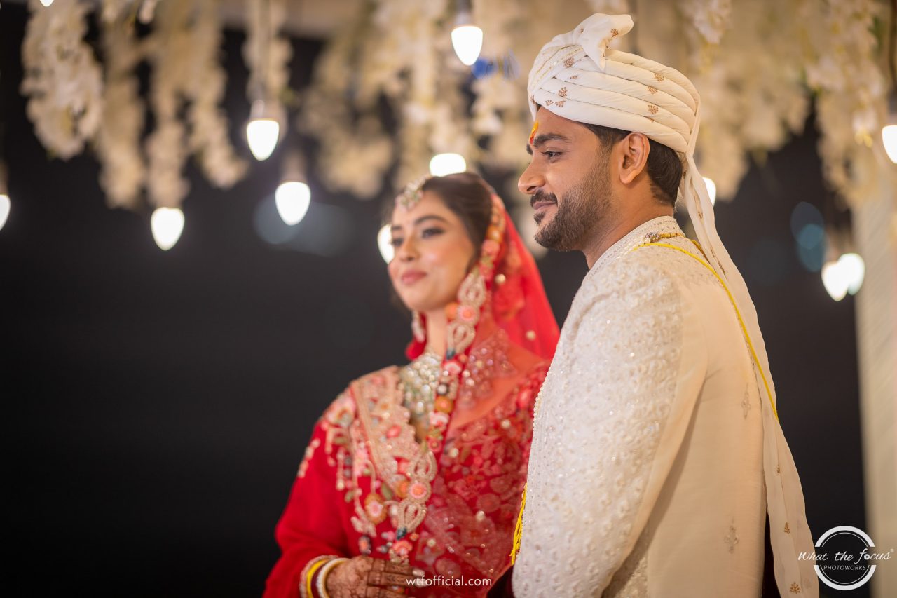 Anukriti and Shivam's wedding day