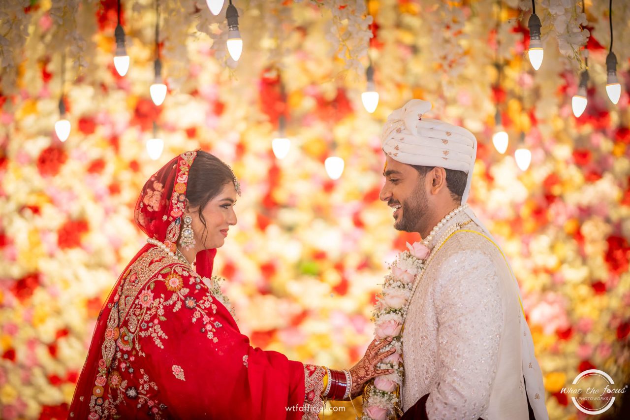 Anukriti and Shivam's wedding day