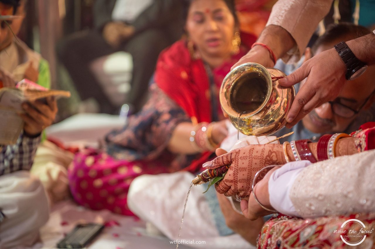 Anukriti and Shivam's wedding day