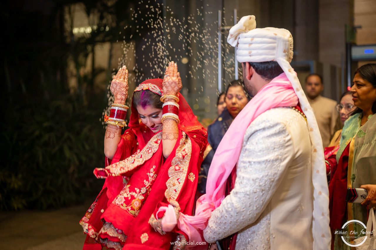 Anukriti and Shivam's wedding day