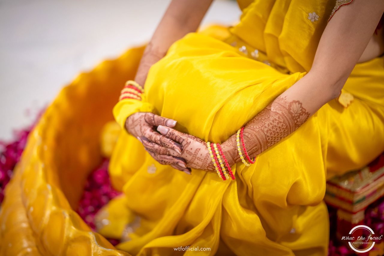 Anukriti's Haldi