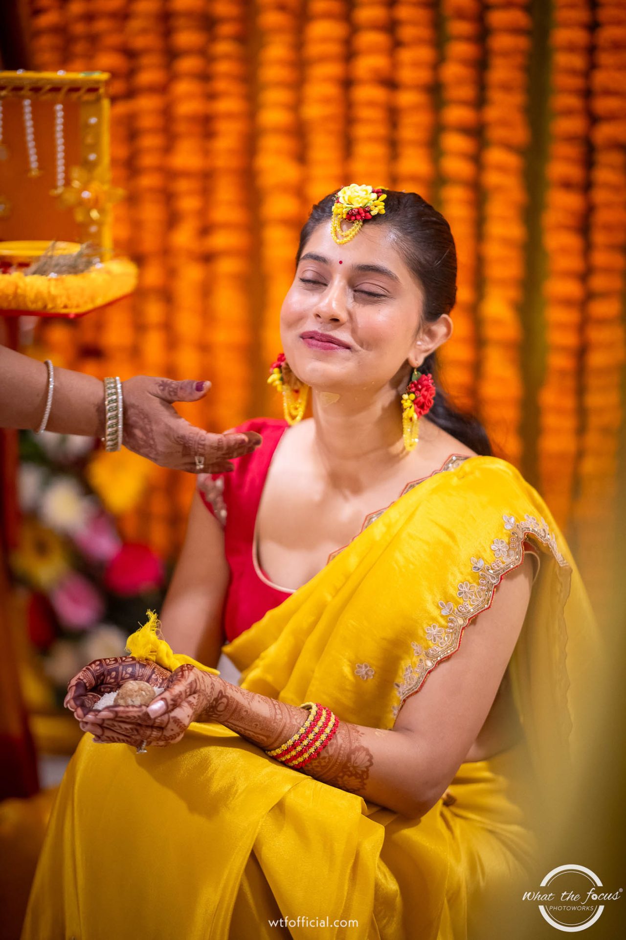 Anukriti's Haldi