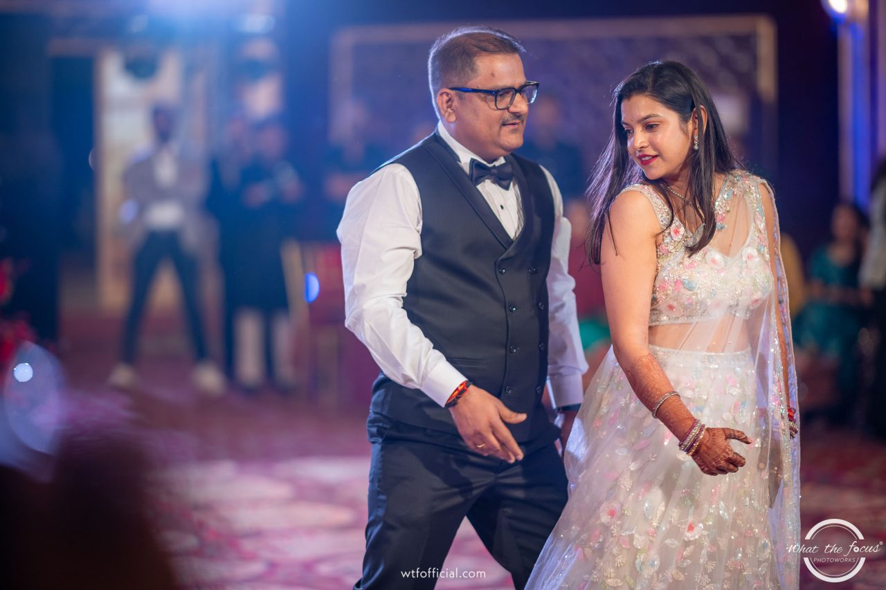 Khushboo and Abhinav's sangeet ceremony