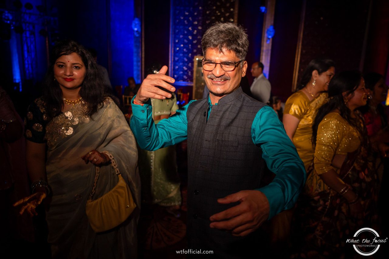 Khushboo and Abhinav's sangeet ceremony