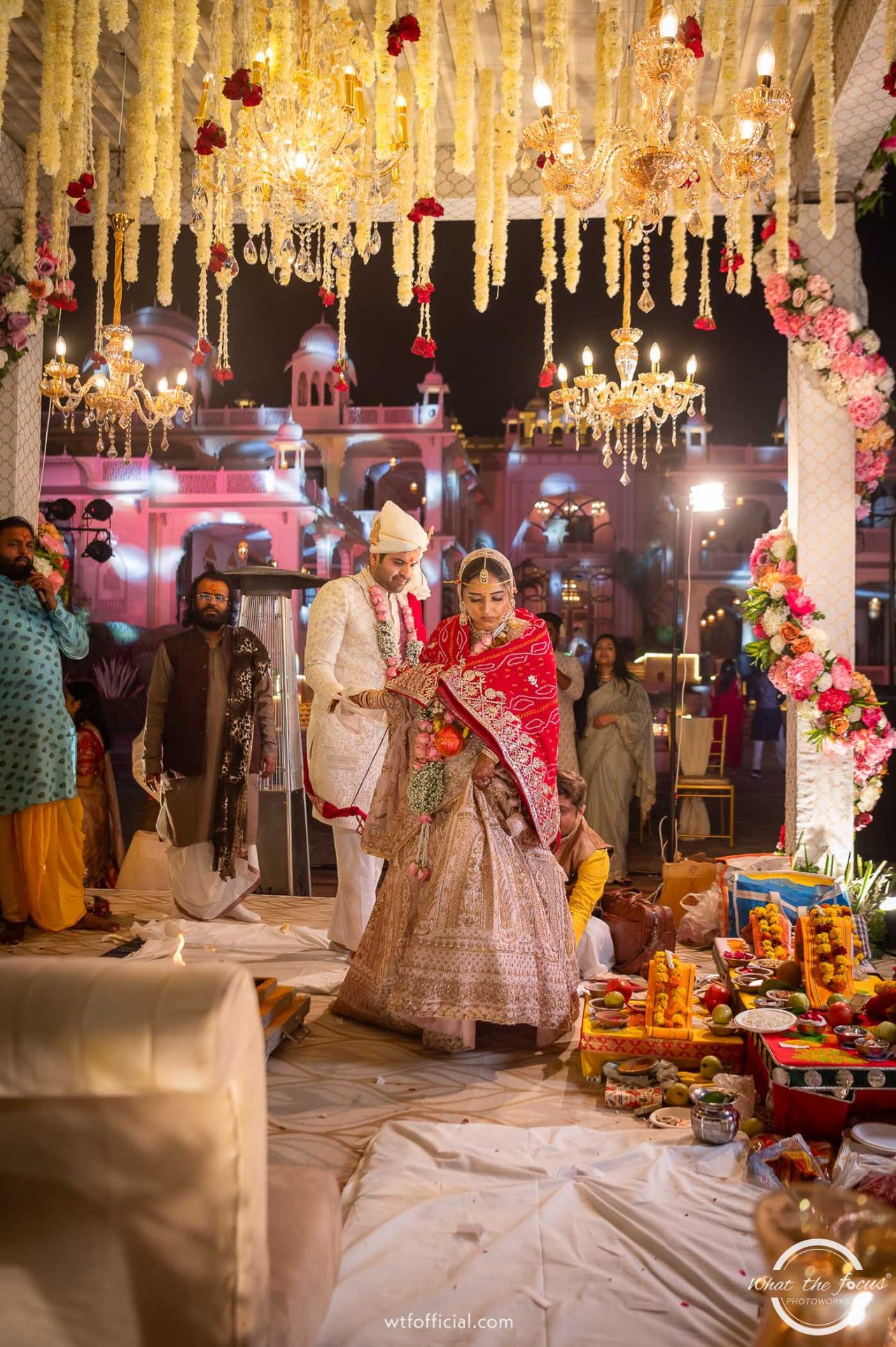 Khushboo and Abhinav's wedding ceremony