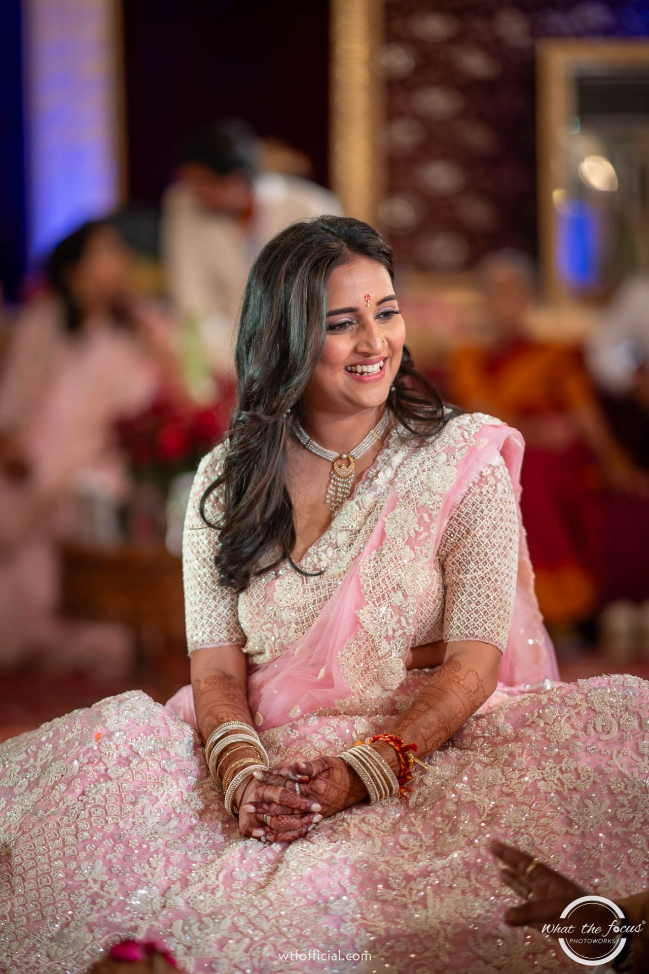 Khushboo and Abhinav's sangeet ceremony