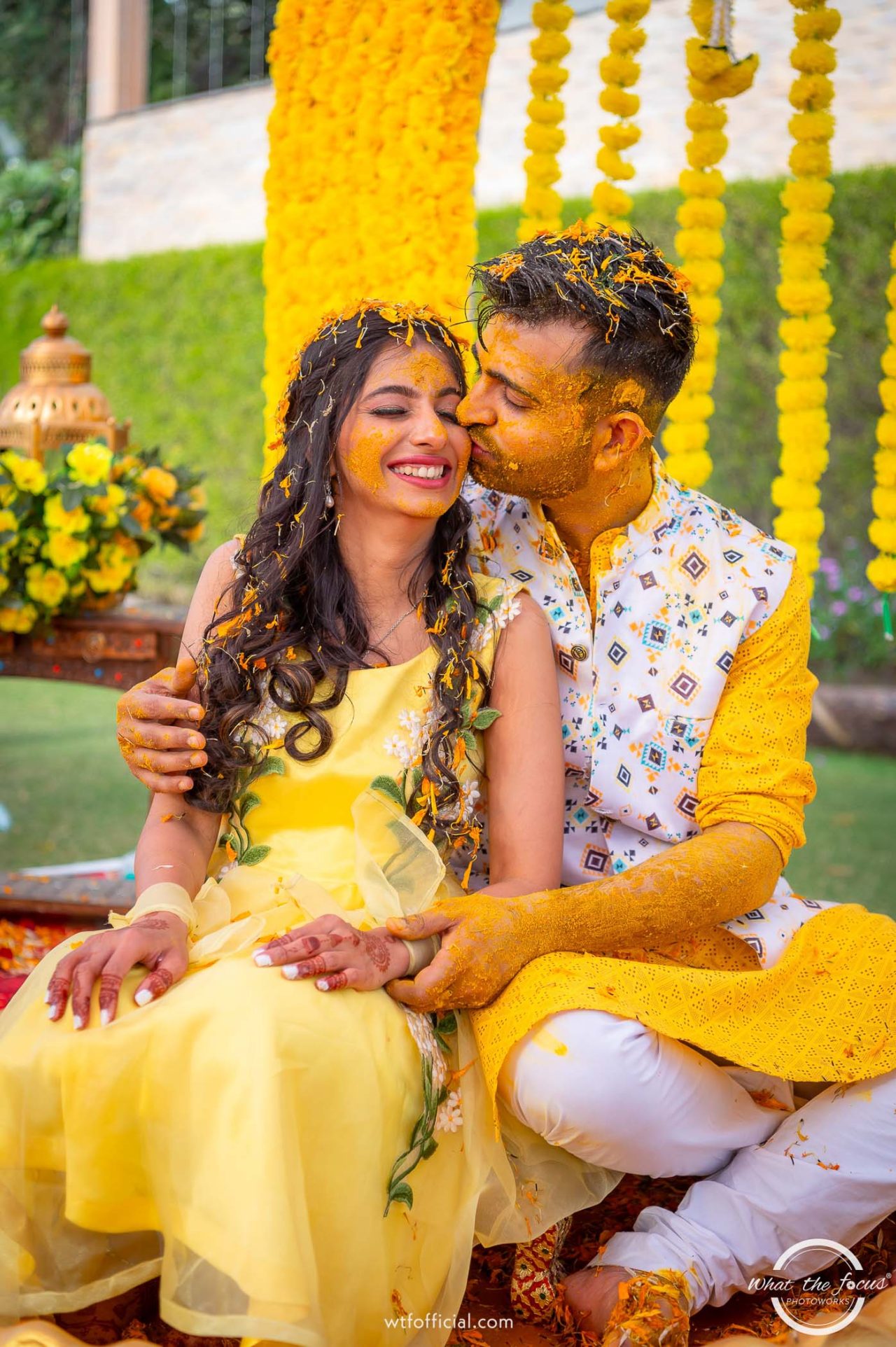 Haldi ceremony of Namrata and Akshay